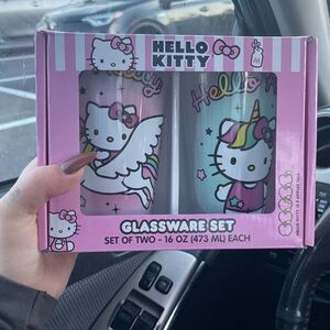 Hello kitty unicorn cups
